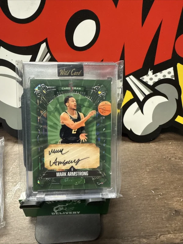 2024 Wild Card 5 Card Draw Basketball MARK ARMSTRONG Auto 2/3 Brooklyn Nets