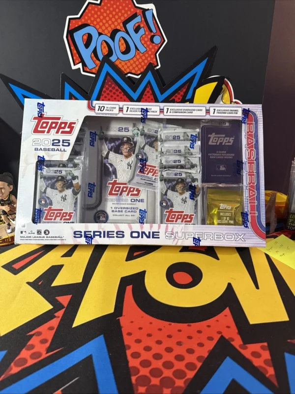 2025 Topps Series 1 Baseball Factory Sealed Super Box