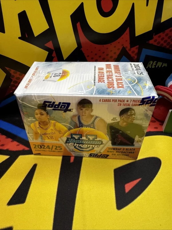 2024/25 Bowman Chrome University Blaster Box Sealed- Cooper Flagg, Juju Watkins