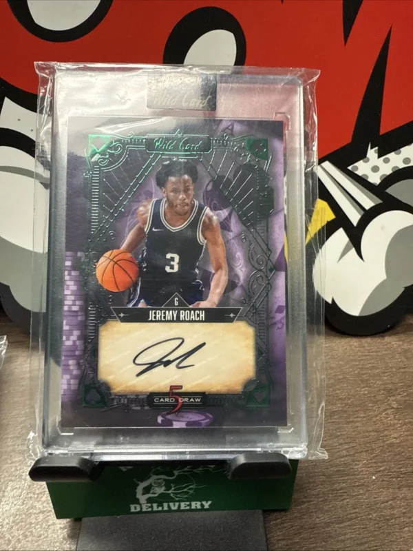 Jeremy Roach 2023-24 Wild Card 5 Card Draw 1/4 DUKE
