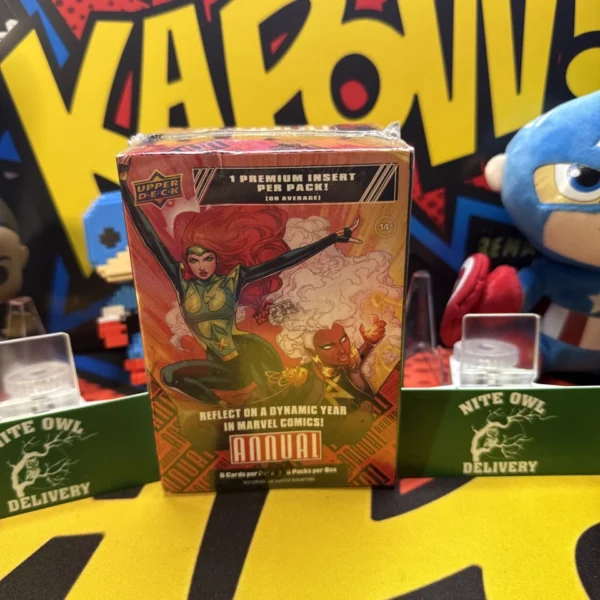 2023/24 Upper Deck Marvel Annual Trading Cards Blaster Box New And Sealed!