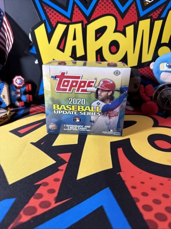 2020 TOPPS UPDATE SERIES BASEBALL SEALED 10 PACK HOBBY JUMBO BOX Auto/Relics