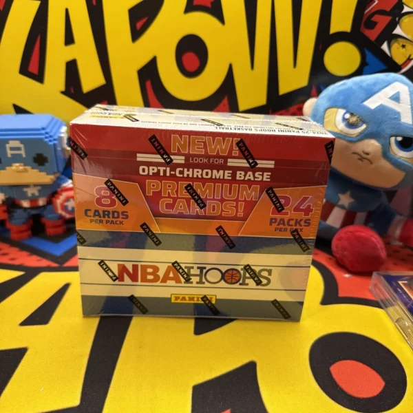 2024-25 Panini Hoops Basketball Retail Box 24 Ct - 192 NBA Cards Factory SEALED