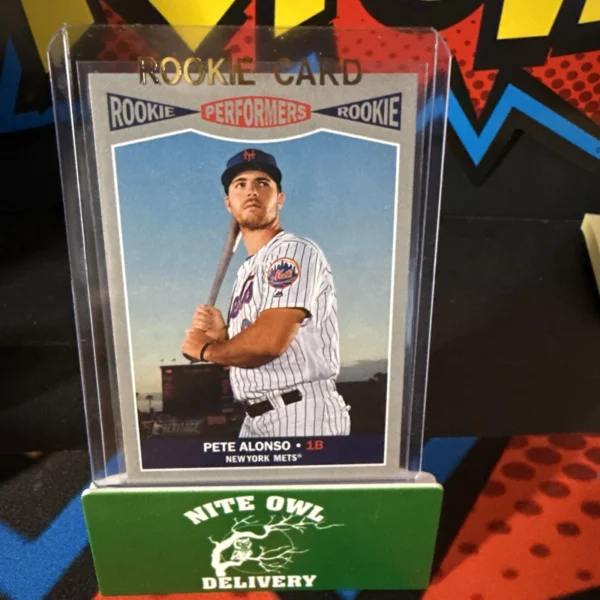 2019 Topps Heritage High Number Rookie Performers RC Insert #RP-3 Pete Alonso