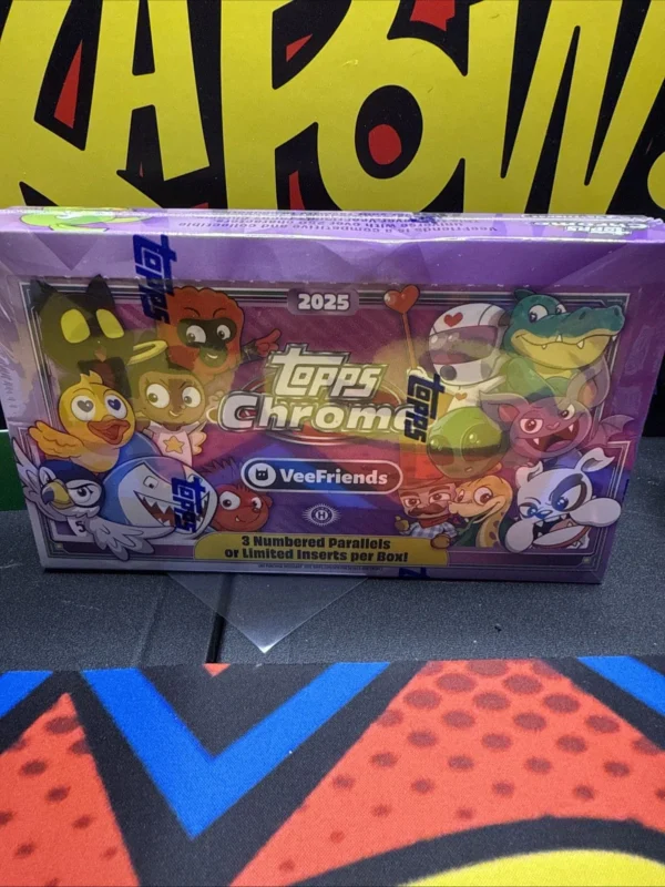 2025 TOPPS CHROME VEEFRIENDS HOBBY BOX (72 Cards) GaryVee New/Sealed