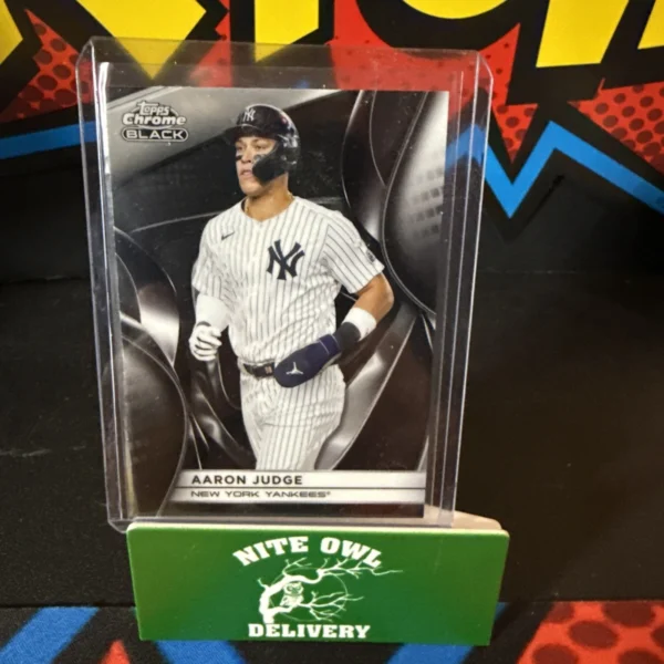 2025 Topps Chrome Black Aaron Judge #99 New York Yankees