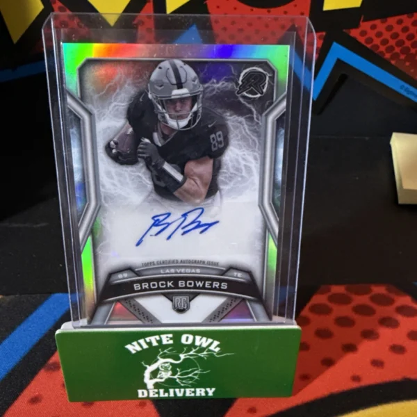 2025 Topps Resurgence Rookie Signature Brock Bowers Rookie Oakland Raiders