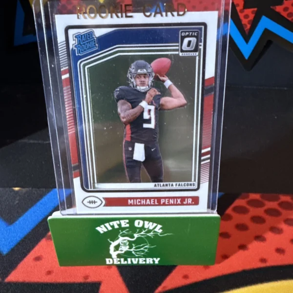 Michael Penix Jr. Rated Rookie 2024 Donruss Optic #279 Atlanta Falcons