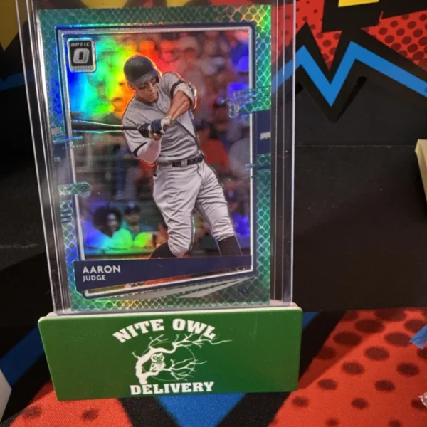 2020 Panini Optic #130 Aaron Judge Dragon Scale Parallel /84 Yankees