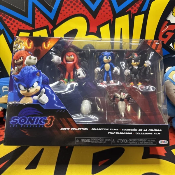 Sonic the Hedgehog 3 Movie Action Figurines