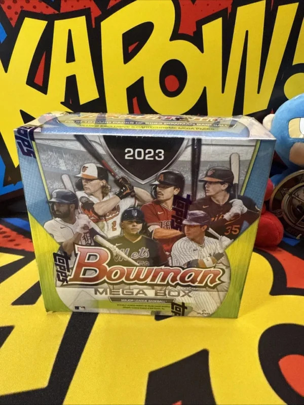 2023 Bowman Baseball Mega Box Factory Sealed 2 Exclusive Chrome Packs ROOKIES